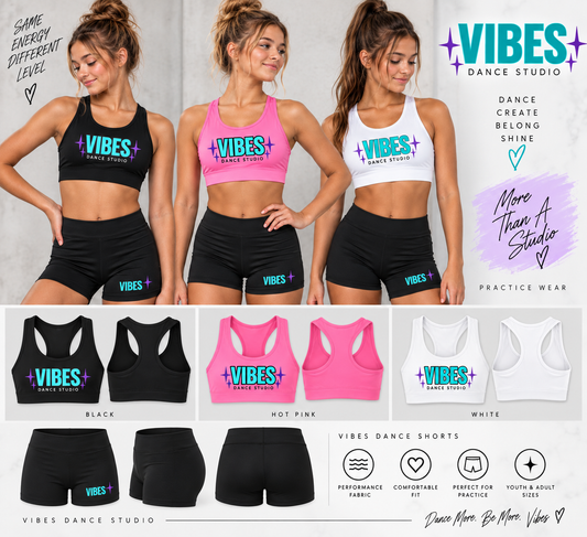 VIBES Practice Sports Bra